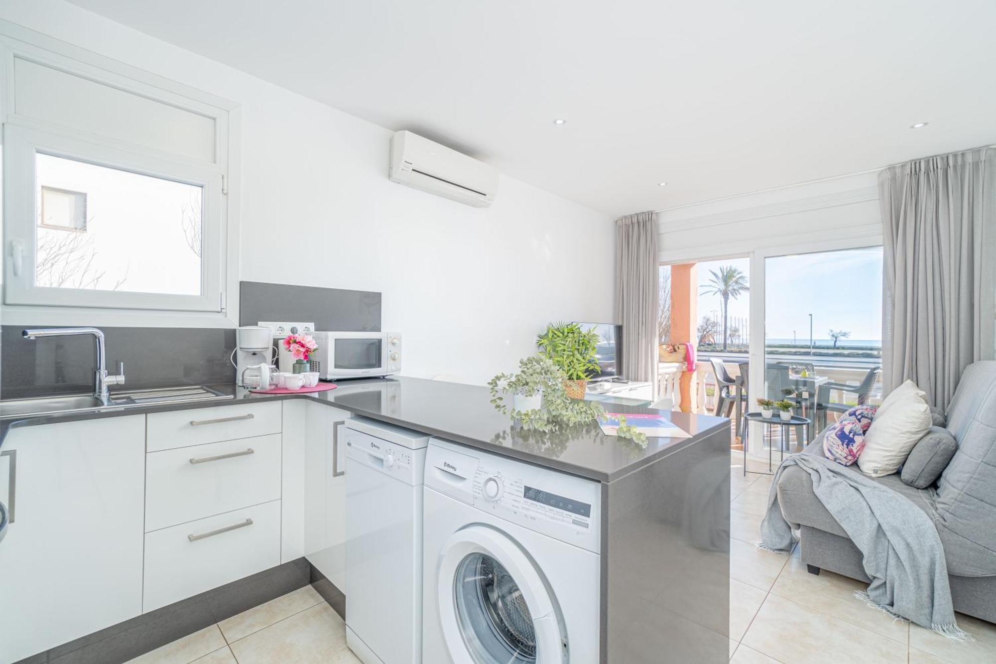Apart-Rent Apartament Bahia 0015 Empuriabrava Bagian luar foto
